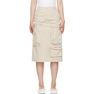 Midi skirt - Cream - 40