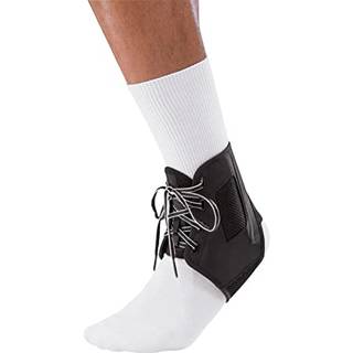 Mueller Sportsmedicin AFT3 Ankel Brace Ankle Pain Relief Support til mænd og kvinder Ideel til forstuvningsstammer Arthritis Black XXX-Large