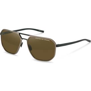 Porsche Design P8971 D604 61 Solbriller Mænd Brun - Black - 61mm