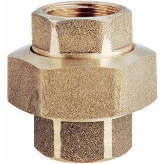 Rørmuffe Maestrini Flat Seat Union, messing, 1/2" G (BSP)