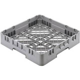 Opvaskekurv 50 x 50 x 10,1 cm Plast grå Til kopper og glas