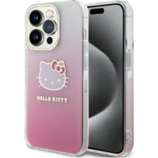 Hello Kitty IML Gradient Electrop Kitty Head cover til iPhone 13 Pro Max - pink