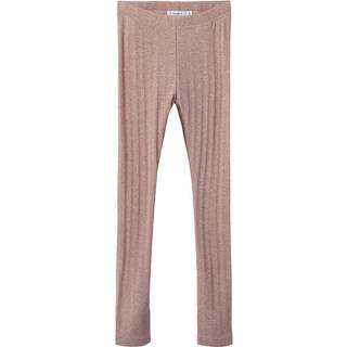 Name It Deauville Mauve Melange Glitter Legging
