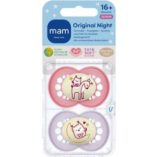 MAM Original Night silikonesut, 16+ måneder, hjort/ugle
