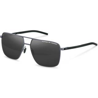 Porsche Design P8963 Polarized A416 61 Solbriller Mænd Grå - Black - 61mm