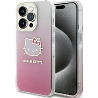 Hello Kitty IML Gradient Electrop Kitty Head cover til iPhone 13 Pro / 13 - pink