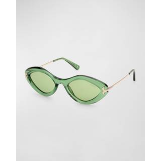 Emilio Pucci EP0223 93N 54 Solbriller Kvinder Grøn - Transparent Light Green - 54mm