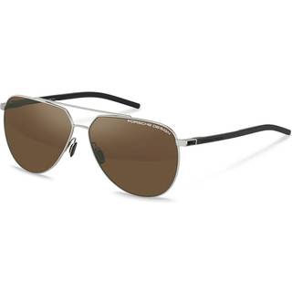 Porsche Design P8968 Polarized B442 63 Solbriller Mænd Grå - Black - 63mm