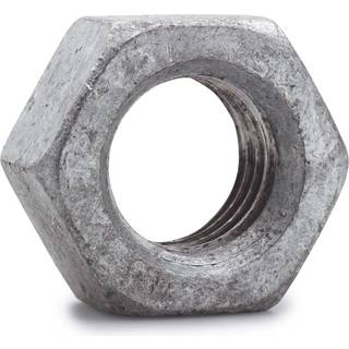 FAST møtrik, varmforzinket, M14 - 100 stk.