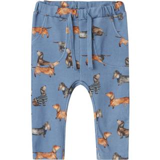 Name It Coronet Blue Hundeprint Bukser