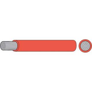 Fortinnet kobberkabel 1852-Marine, rund, enkeltledet, 2.5 mm², 10 meter, rød