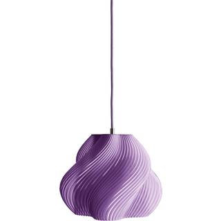 Crème Atelier Soft Serve Pendel 02 / Lavender Sorbet - Loftslamper Genanvendelig Bioplast Krom - SSPL02100111