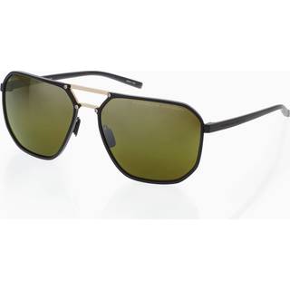 Porsche Design P8971 Polarized A417 61 Solbriller Mænd Black - Gold - 61mm