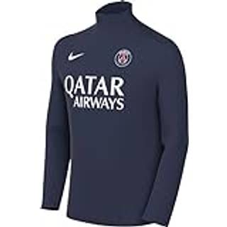 Paris Saint-Germain Academy Pro-Nike-fodboldtræningstrøje til mindre børn - blå - XS