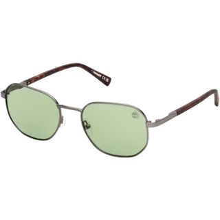 Timberland Mand TB00018 09R Solbriller Metal Antracit Grøn Geometrisk Polariseret