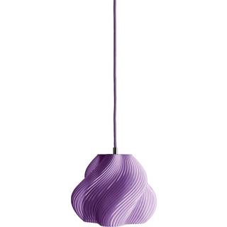 Crème Atelier Soft Serve Pendel 01 / Lavender Sorbet - Loftslamper Genanvendelig Bioplast Krom - SSPL01100111
