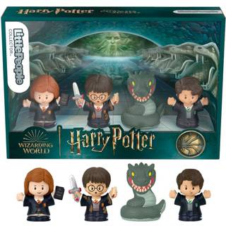 Little People Collector Harry Potter and the Chamber of Secrets Movie Special Edition Set for Adults & Fans 4 Figurer i Display Package