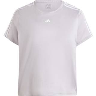 AEROREADY Train Essentials Plus Size 3-Stripes T-shirt - Glory Grey - 2X