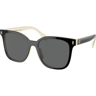 Tory Burch TY7203U 198887 53 Solbriller Kvinder Black - Ivory White - 53mm