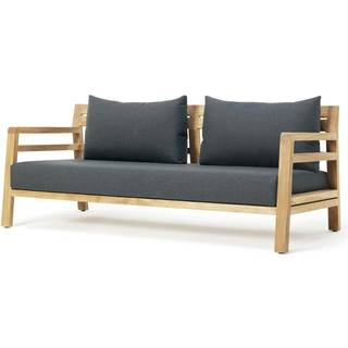 Ethimo Costes Pude Til 3-personers Sofa - Puder til Solsenge Koldskum Black Stone - COCUD3AW28