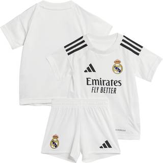 Real Madrid 24/25 Mini Kids hjemmebanesæt - White - 92