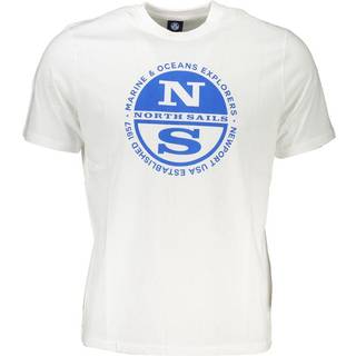 North Sails White Cotton T-Shirt