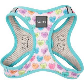 FuzzYard Step-In-Harness - Candy Hearts / XXS