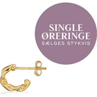 Scrouples Ørering i Forgyldt Sølv 160382-1