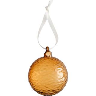 Cooee Design Gry Marble julekugle Ø8 cm Cognac