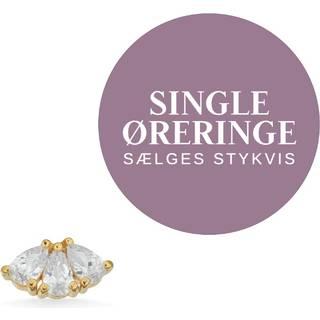 Scrouples Forgyldt Sølv Ørering 160342-1