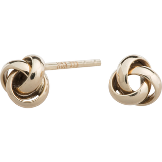 Siersbøl 14kt. guldørestikker knude