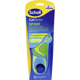 Scholl GelActiv SPORT indlægssåler str. S (35-40,5)