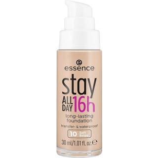 essence Stay ALL DAY 16h Vandfast makeup Skygge 10 Soft Beige 30 ml - 30 ml