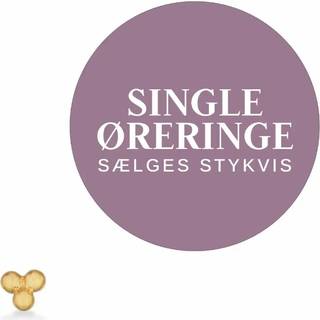 Scrouples Forgyldt Sølv Ørering 160322-1