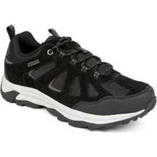 Pavers Pavers Black Lace Up Leather Trainers