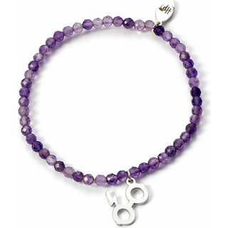 HARRY POTTER - Lightning Bolt -Sterling Silver Charm & Pearls Bracelet