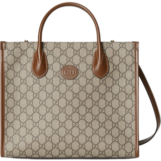Gucci GG Supreme Small canvas tote - beige - One Size