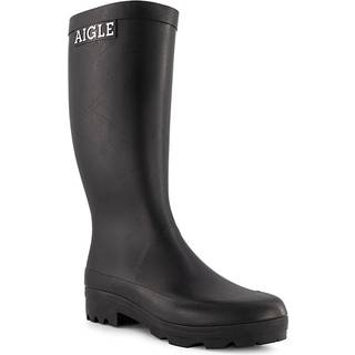 Aigle Herren Gummistiefel schwarz Gummi