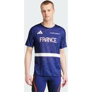 Team France Athletisme Men T-shirt - Semi Lucid Blue