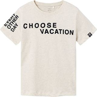 NAME IT Løs T-Shirt Jaksen Peyote Melange