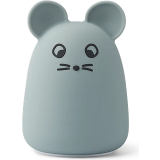 Liewood Mouse Blue Fog Natlampe Winston