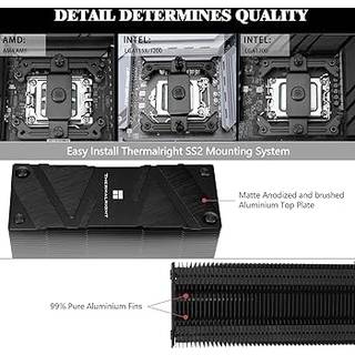 Thermalright Assassin Spirit 120 EVO Dark - CPU Luftkøler - Max 27 dBA
