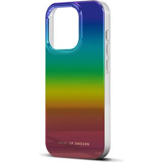 iPhone 14 Pro iDeal Of Sweden Mirror Case - Rainbow