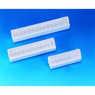 Foderbeholder m. hager - White - 30,0 x 5,5 x 4,0 cm