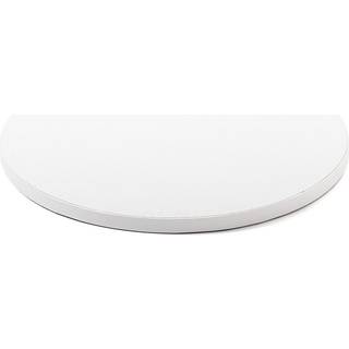 Kageplade rund hvid Ø25 cm 1 cm tyk 1 stk