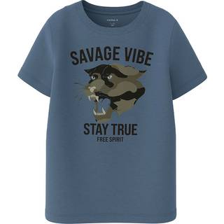 NAME IT T-Shirt Kendjo Bluefin
