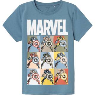 Name It Provincial Blue Marvel T-shirt
