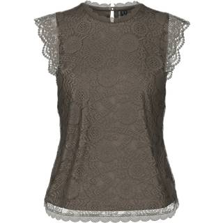 Pieces dame top PCOLLINE - Morel - XS