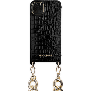 Statement Necklace Case Neo Noir Croco
