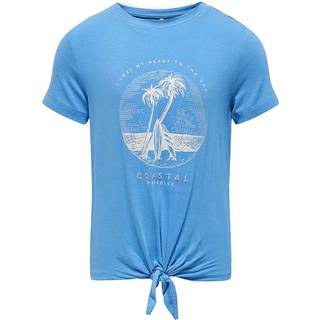 Kids Only Azure Blue/coastal Knot Top - Str. 9-10y 134/140cm